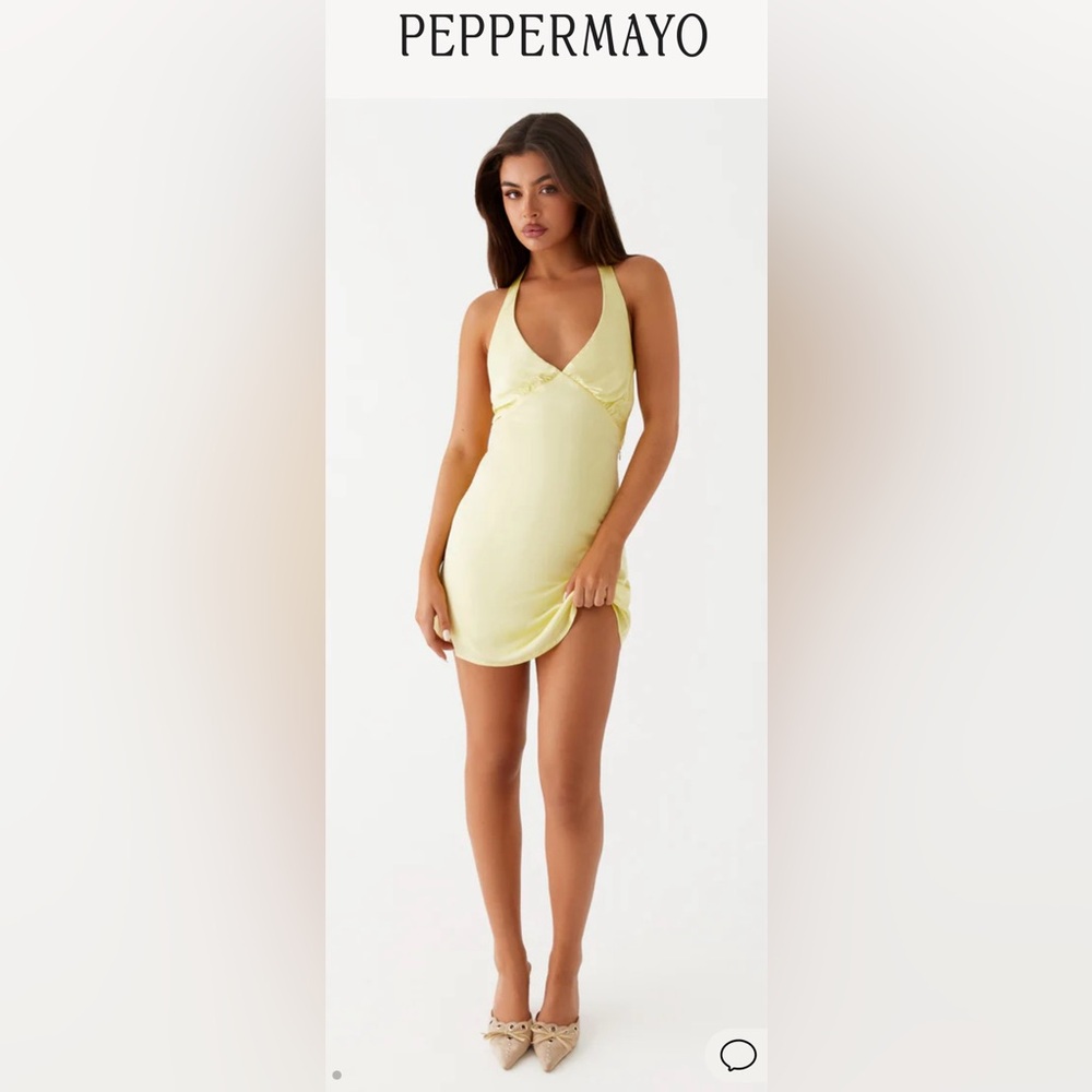 PEPPERMAYO Heavy Hearted Mini Dress - NWT